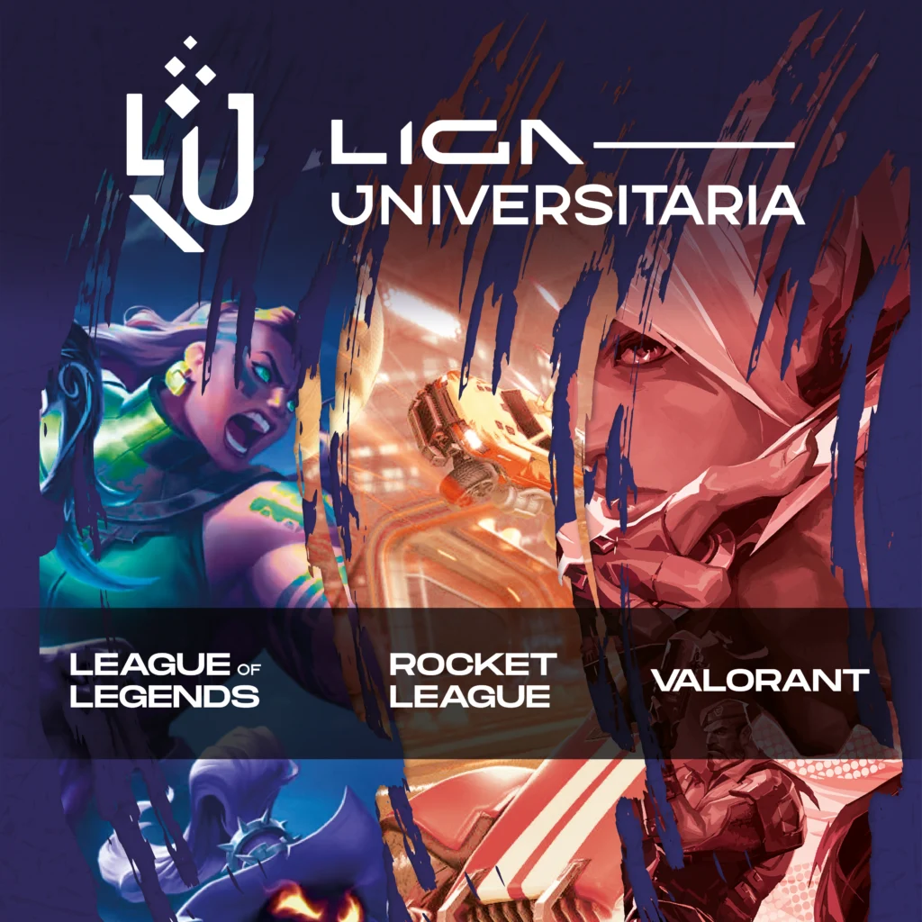 Torneos e-games League of Legends, Rocket League - Valorant